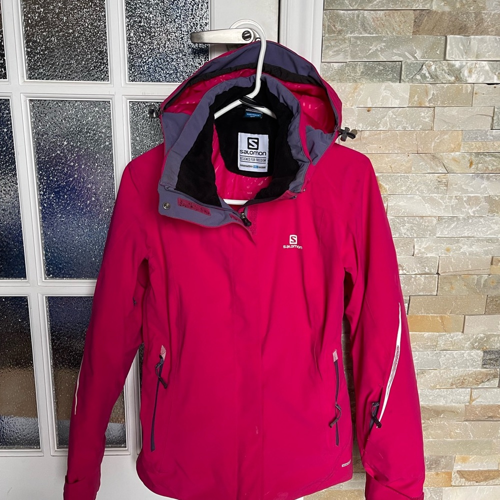Salomon Women's Pink Ski Jacket